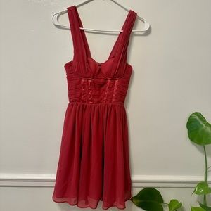 H&M plum colored dress